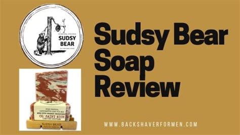 sudsy bear|sudsy bear soap reviews.